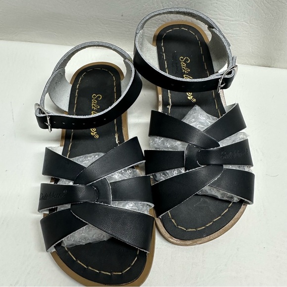 Salt water original Black Kids Sandals size 1 - Picture 8 of 9